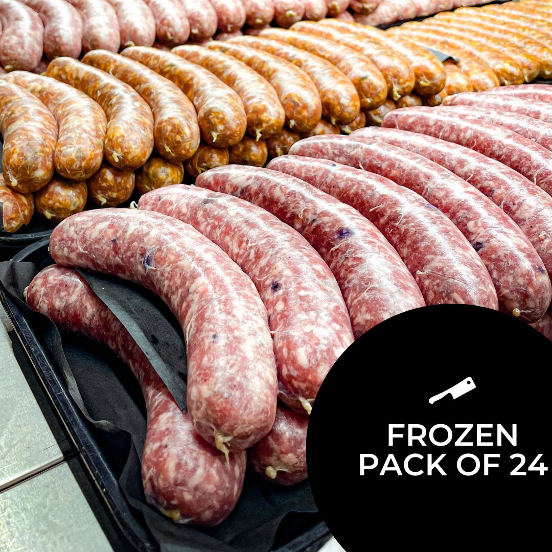 Pork Sausage Butcher Box - 24 pc